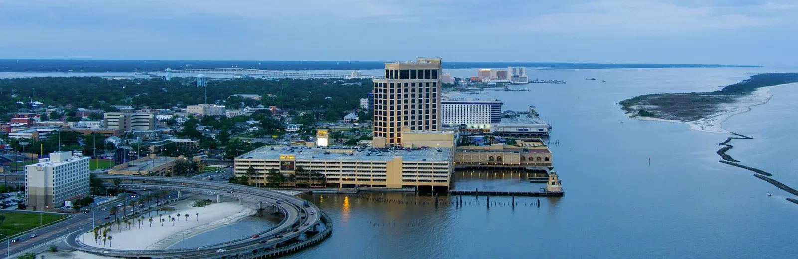 Biloxi, MS waterfront